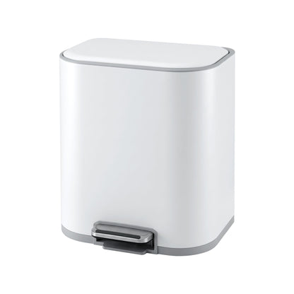 Alona.com.au Home & Garden > Kitchen Bins > Pedal Bins Cefito 20L Trash Bin Steel Pedal Bins Soft Close Kitchen Rubbish Waste Can White