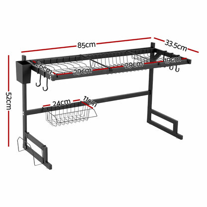 Alona.com.au Home & Garden > Kitchenware > Dish Racks Cefito Dish Drying Rack for Kitchen Storage Organisation Kitchen Sink Organiser Dish Drainer