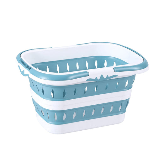 Alona.com.au Home & Garden > Laundry & Cleaning > Laundry Baskets Artiss Laundry Basket Hamper Large Foldable Washing Clothes Storage Organiser Blue