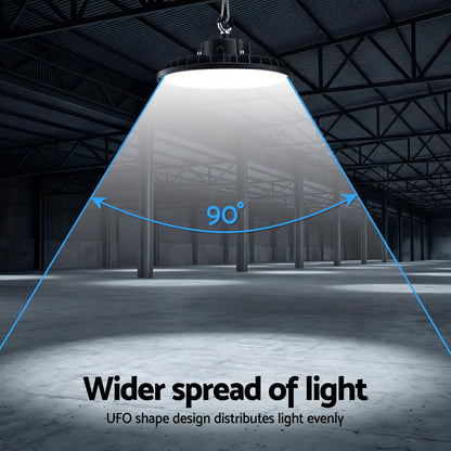 Alona.com.au Home & Garden > Lighting > Ceiling Lights Leier 150W UFO LED High Bay Light Motion Sensor