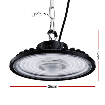 Alona.com.au Home & Garden > Lighting > Ceiling Lights Leier 150W UFO LED High Bay Light Motion Sensor