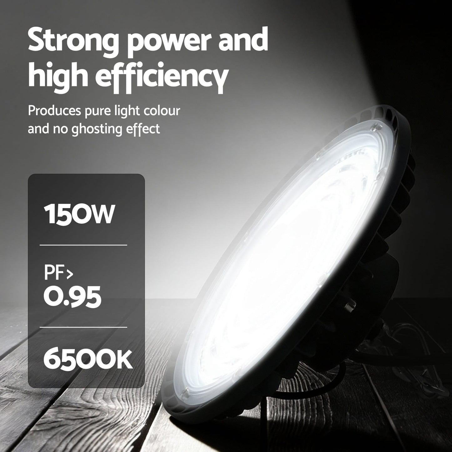 Alona.com.au Home & Garden > Lighting > Ceiling Lights Leier 150W UFO LED High Bay Light Motion Sensor