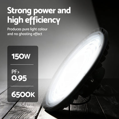 Alona.com.au Home & Garden > Lighting > Ceiling Lights Leier 150W UFO LED High Bay Light Motion Sensor