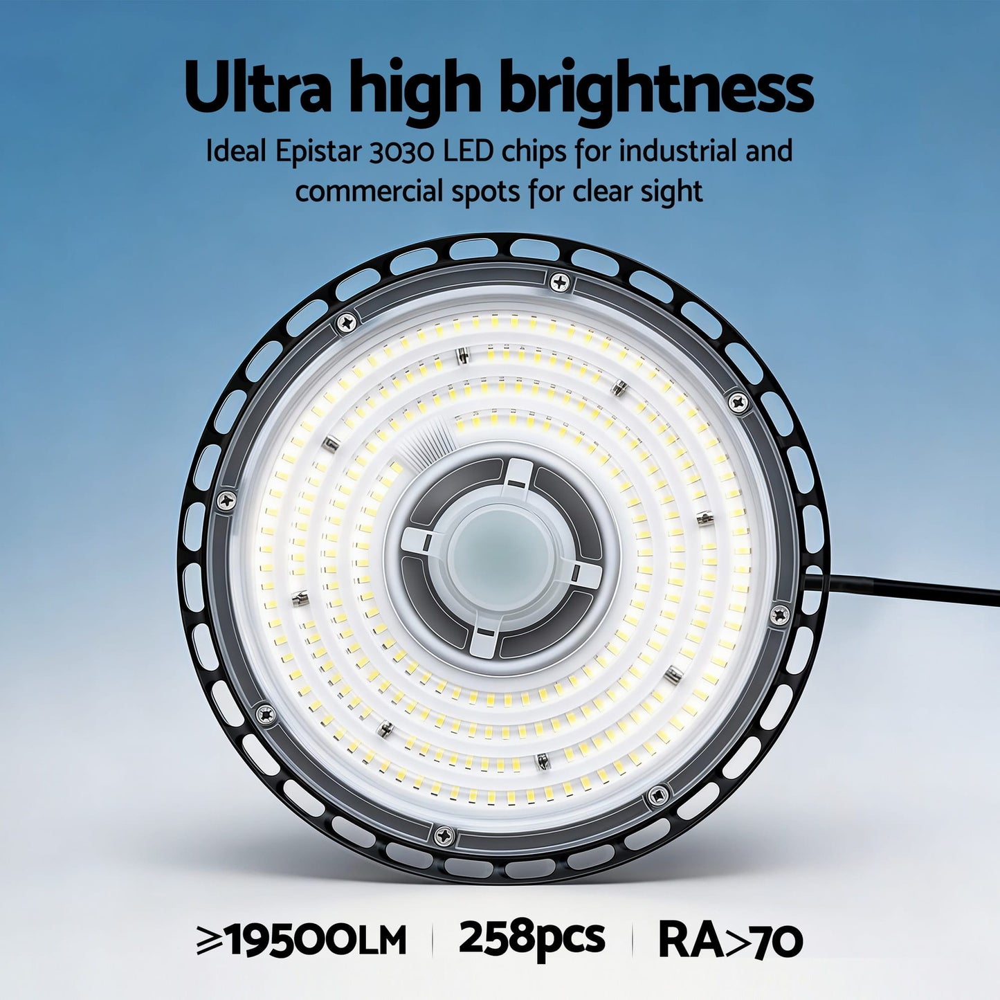 Alona.com.au Home & Garden > Lighting > Ceiling Lights Leier 150W UFO LED High Bay Light Motion Sensor