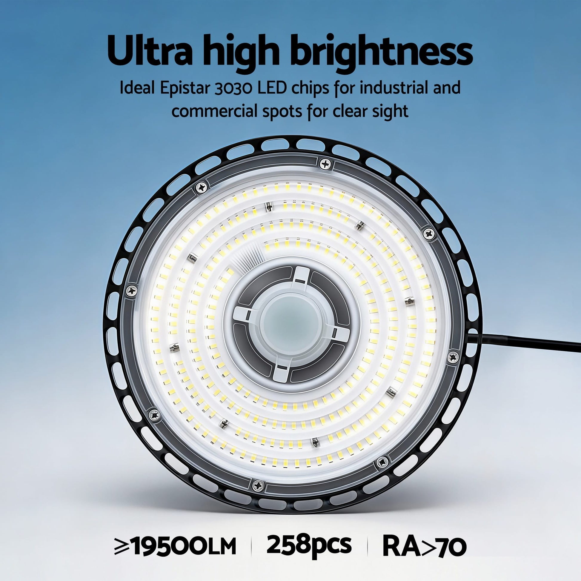 Alona.com.au Home & Garden > Lighting > Ceiling Lights Leier 150W UFO LED High Bay Light Motion Sensor