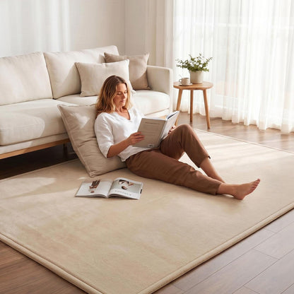 Alona.com.au Home & Garden > Rugs > Floor Rugs Artiss Tatami Mat Floor Mattress 3cm Thick Futon Mattresses Mellow Mat Rugs Living Room Beige
