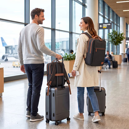 Alona.com.au Home & Garden > Travel > Backpacks Wanderlite 20L Travel Laptop Backpack Carry On Work Bag with USB Port for Airlines Outdoor Business Black