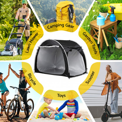 Alona.com.au Home & Garden > Travel > Duffel Bags Giantz Bike Storage Tent Outdoor Waterproof UV Resistant Shelter w/ Ventilation