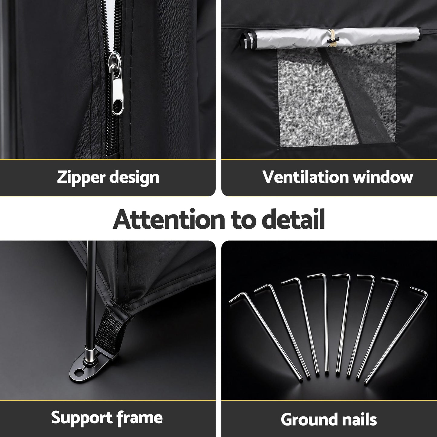 Alona.com.au Home & Garden > Travel > Duffel Bags Giantz Bike Storage Tent Outdoor Waterproof UV Resistant Shelter w/ Ventilation