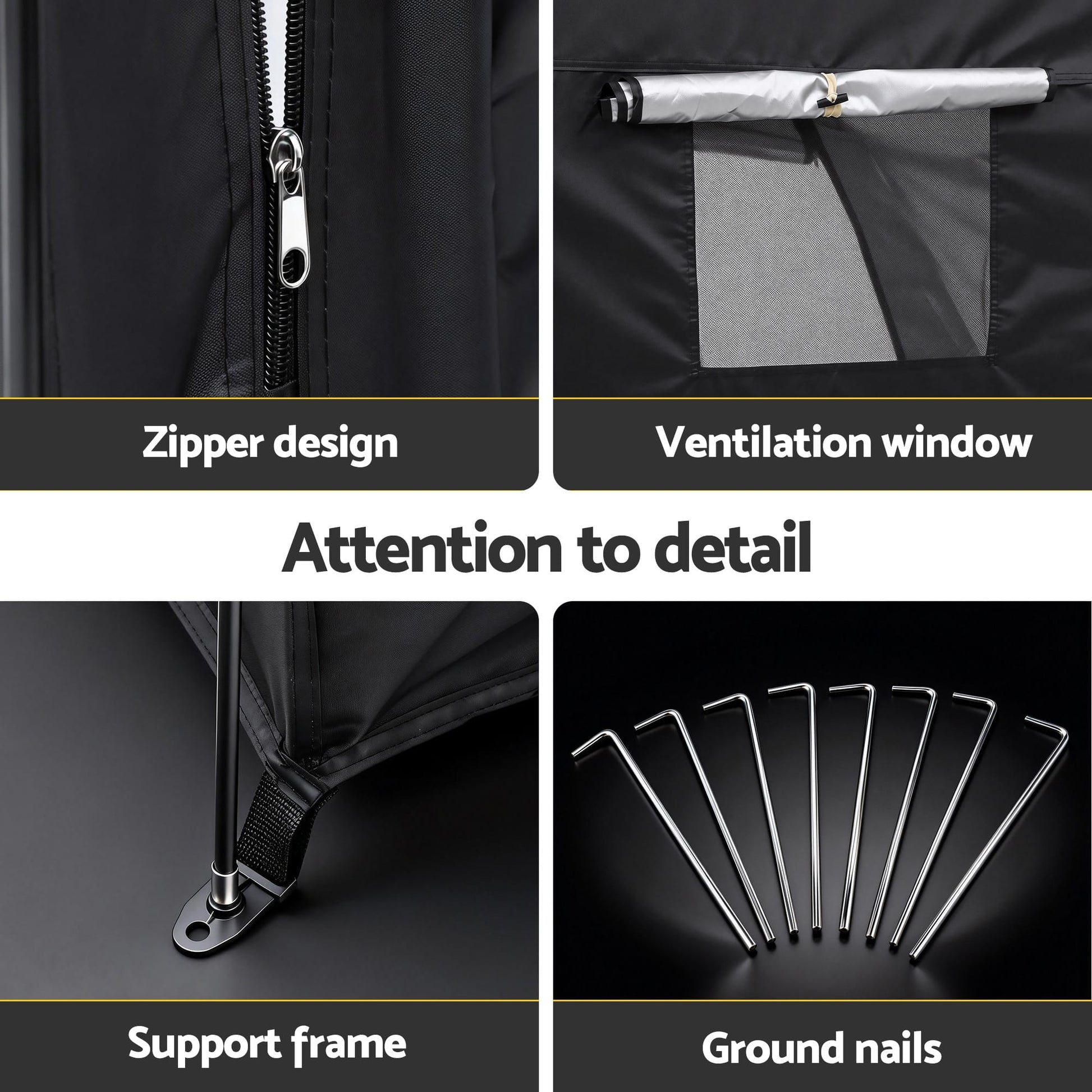 Alona.com.au Home & Garden > Travel > Duffel Bags Giantz Bike Storage Tent Outdoor Waterproof UV Resistant Shelter w/ Ventilation