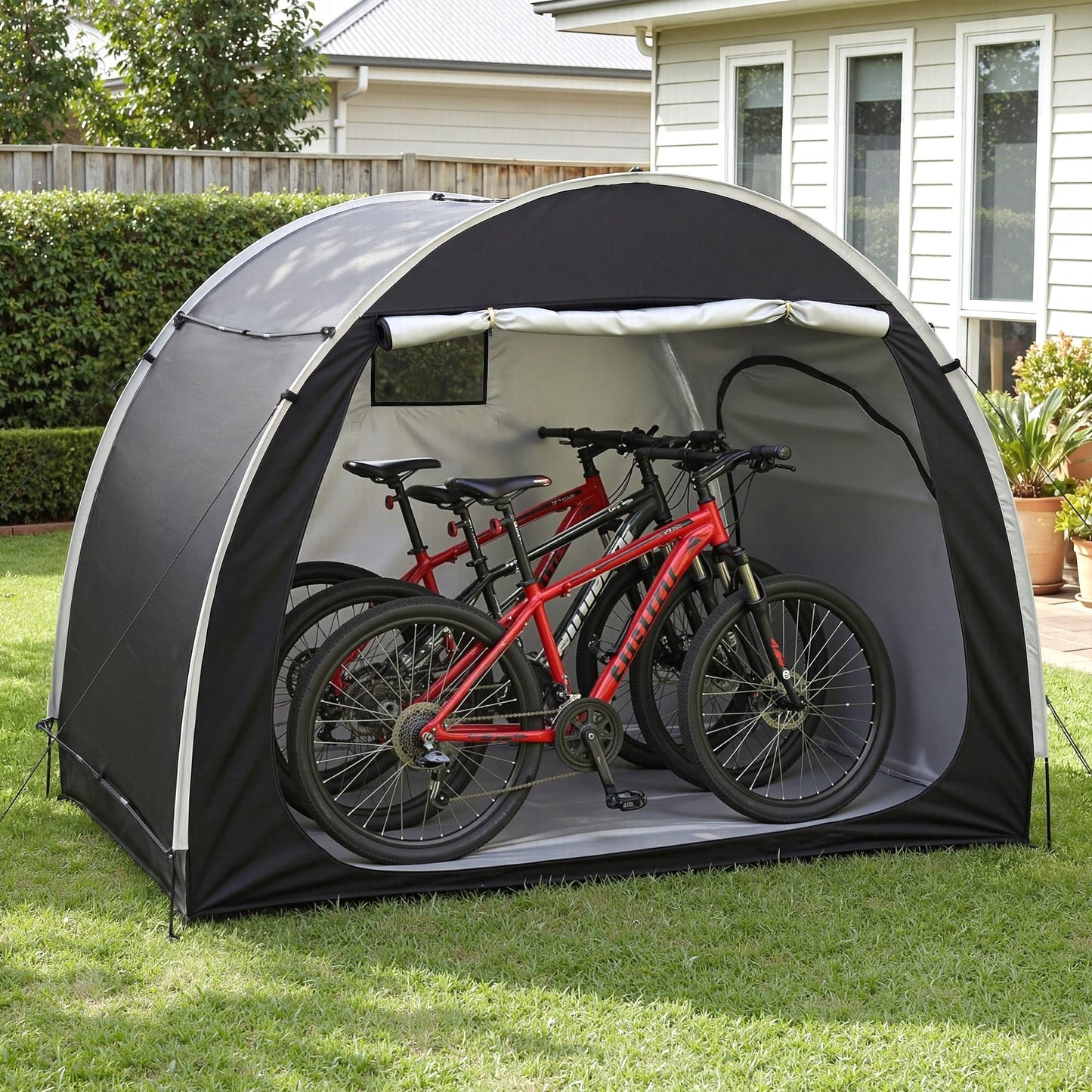Alona.com.au Home & Garden > Travel > Duffel Bags Giantz Bike Storage Tent Outdoor Waterproof UV Resistant Shelter w/ Ventilation