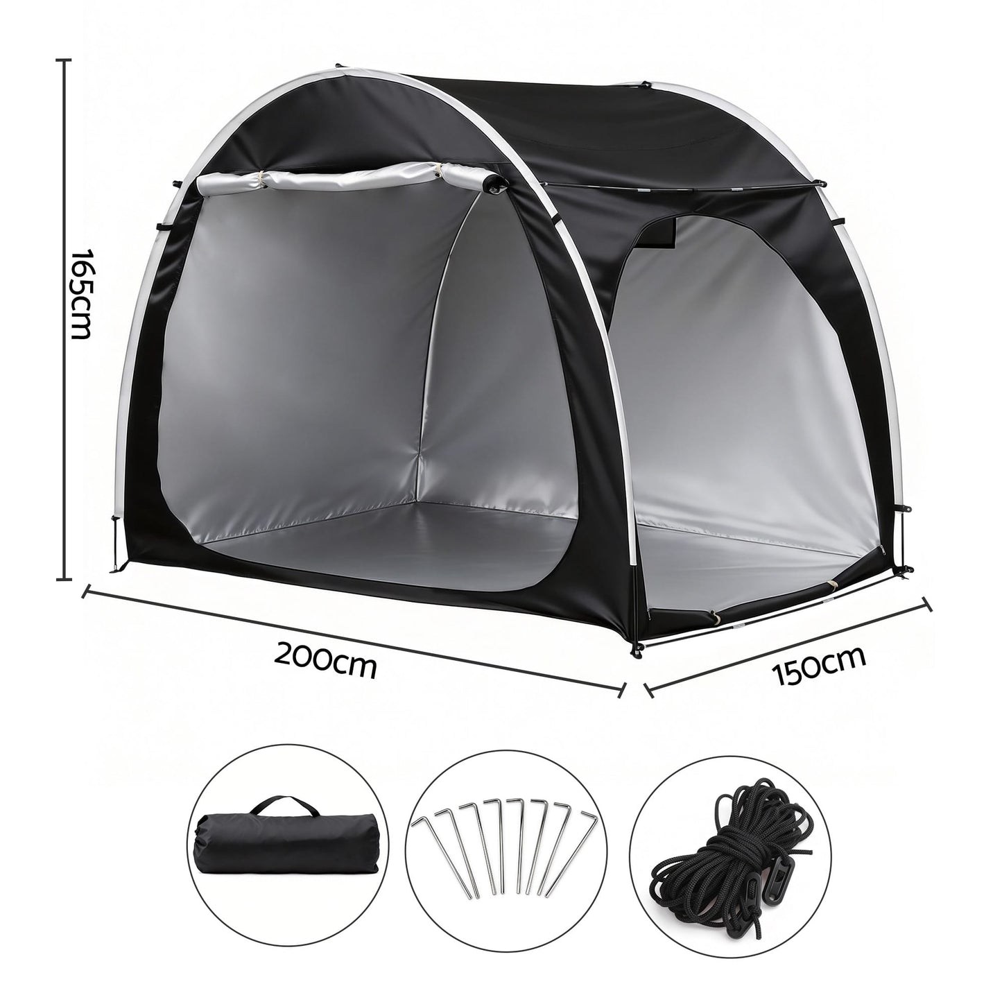 Alona.com.au Home & Garden > Travel > Duffel Bags Giantz Bike Storage Tent Outdoor Waterproof UV Resistant Shelter w/ Ventilation