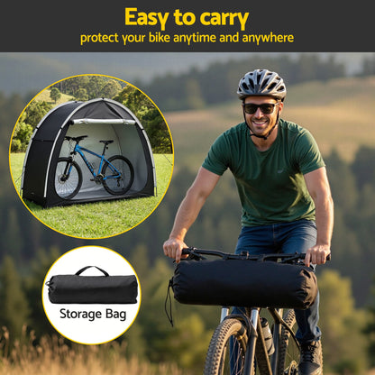Alona.com.au Home & Garden > Travel > Duffel Bags Giantz Bike Storage Tent Waterproof Outdoor UV Protection Shelter w/ Large Space