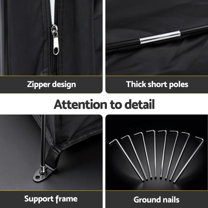 Alona.com.au Home & Garden > Travel > Duffel Bags Giantz Bike Storage Tent Waterproof Outdoor UV Protection Shelter w/ Large Space