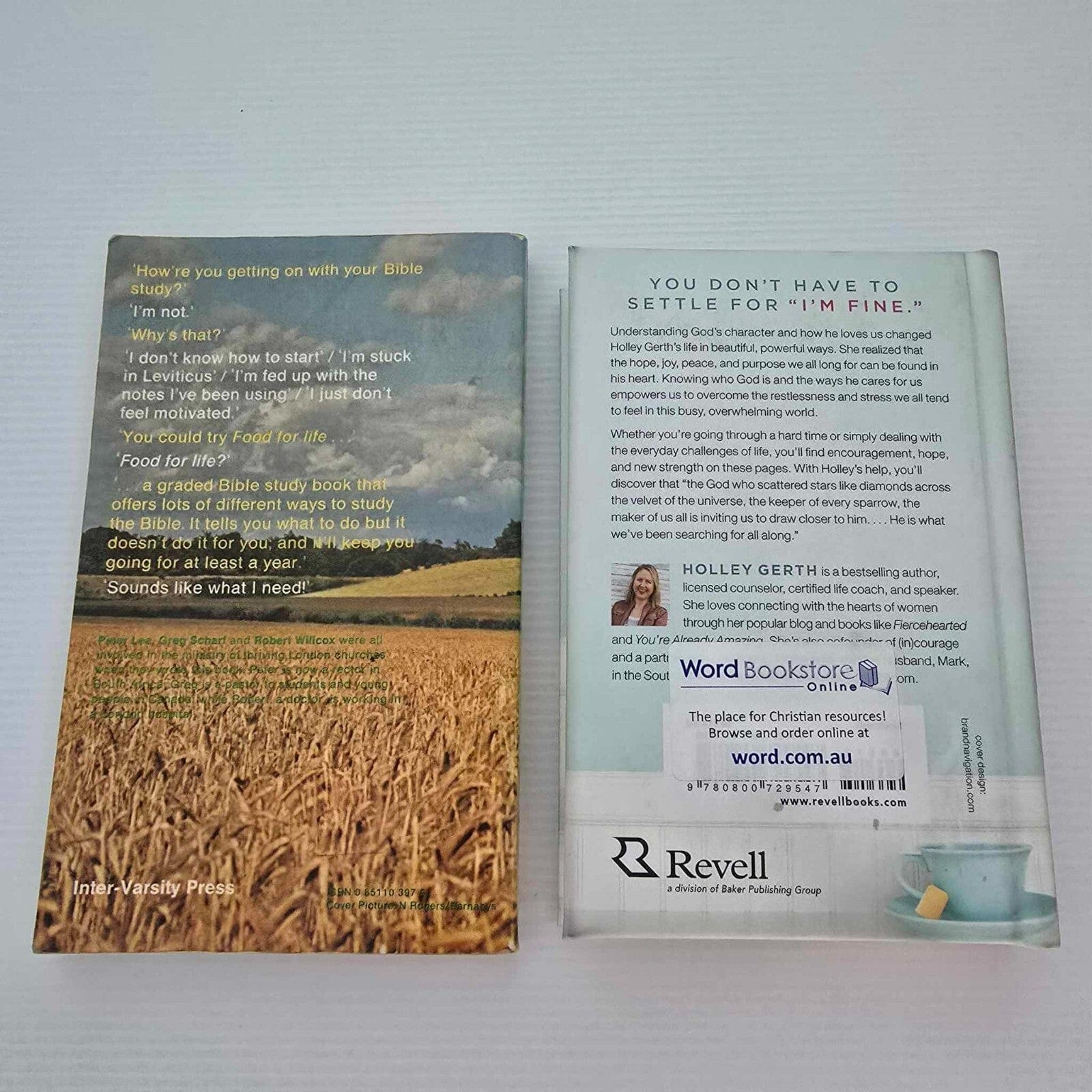 Alona.com.au Hope Your Heart Needs and Food For Life - Personal Bible Study - Encouraging
