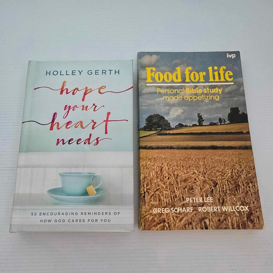 Alona.com.au Hope Your Heart Needs and Food For Life - Personal Bible Study - Encouraging