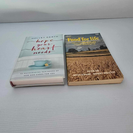Alona.com.au Hope Your Heart Needs and Food For Life - Personal Bible Study - Encouraging