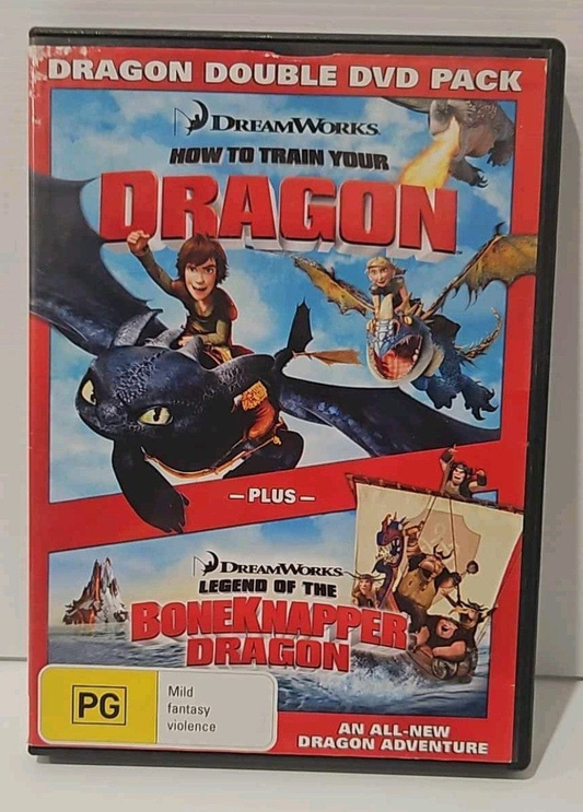 Alona.com.au How to Train Your Dragon + Legend of the Boneknapper Dragon DVD 2
