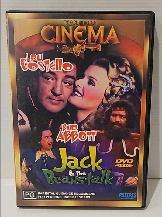 Alona.com.au Jack And The Beanstalk (DVD 1952) Fantasy Comedy Film - Bud Abbott, Lou Costello