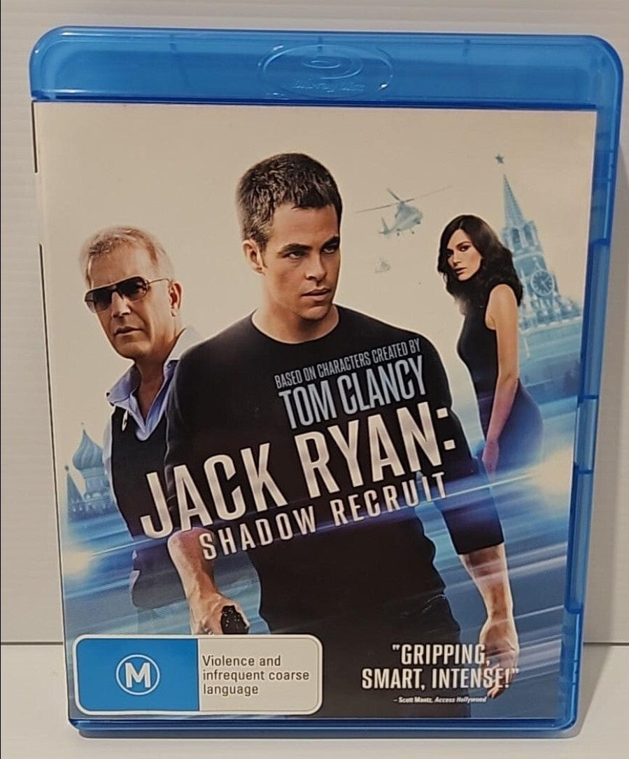 Alona.com.au Jack Ryan: Shadow Recruit (Blu-Ray 2014) All Regions Action Thriller Drama VGC