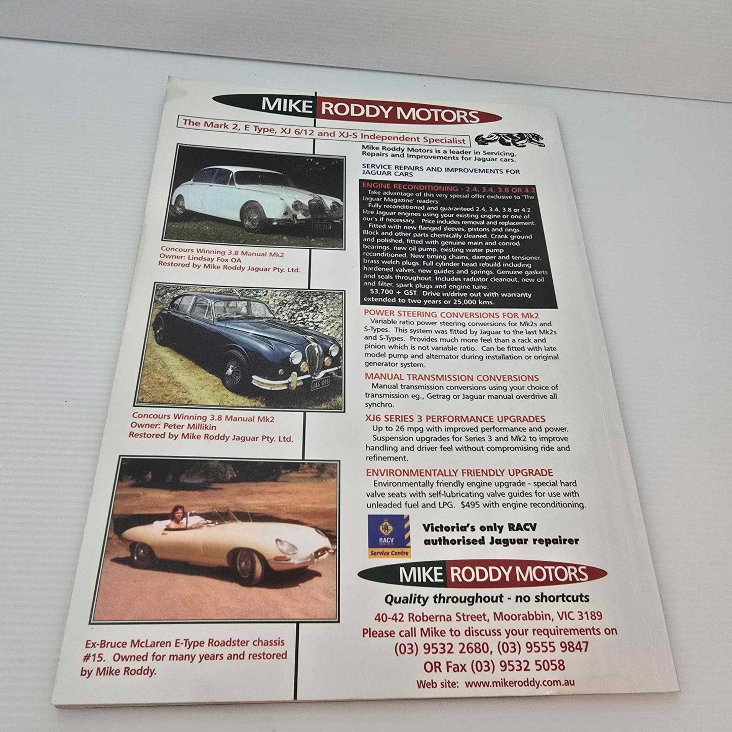Alona.com.au Jaguar Magazine Issue No 108 - F1 Racing Season - XK120 - XJ-S Rebuild Project