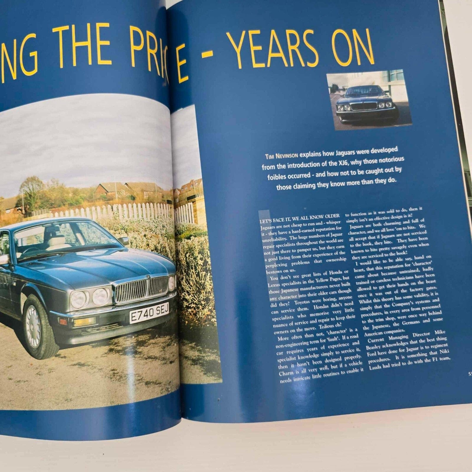 Alona.com.au Jaguar Magazine Issue No 108 - F1 Racing Season - XK120 - XJ-S Rebuild Project