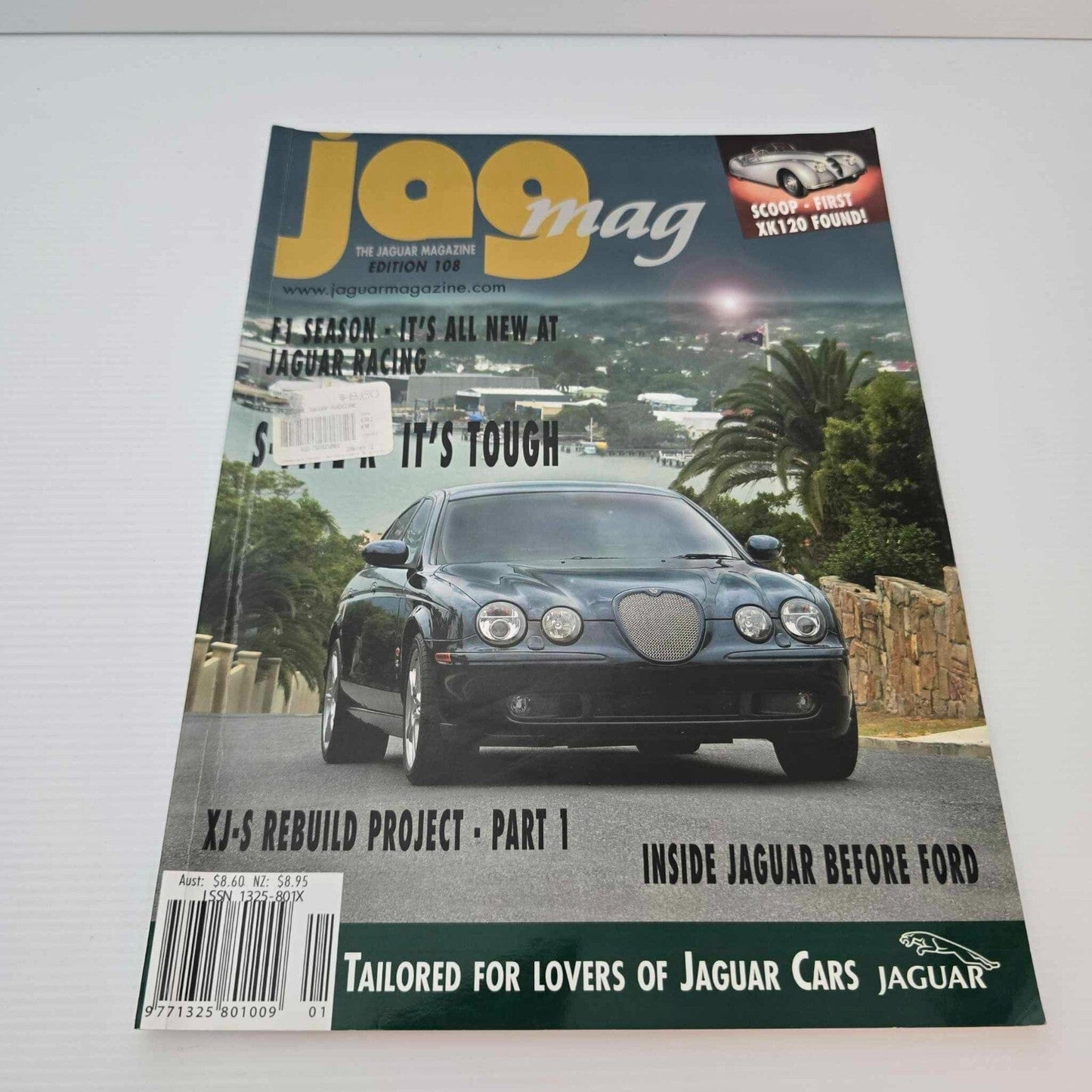 Alona.com.au Jaguar Magazine Issue No 108 - F1 Racing Season - XK120 - XJ-S Rebuild Project