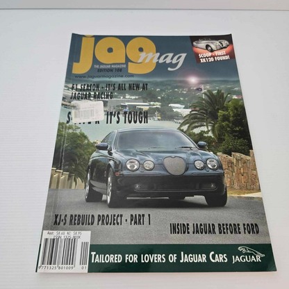 Alona.com.au Jaguar Magazine Issue No 108 - F1 Racing Season - XK120 - XJ-S Rebuild Project