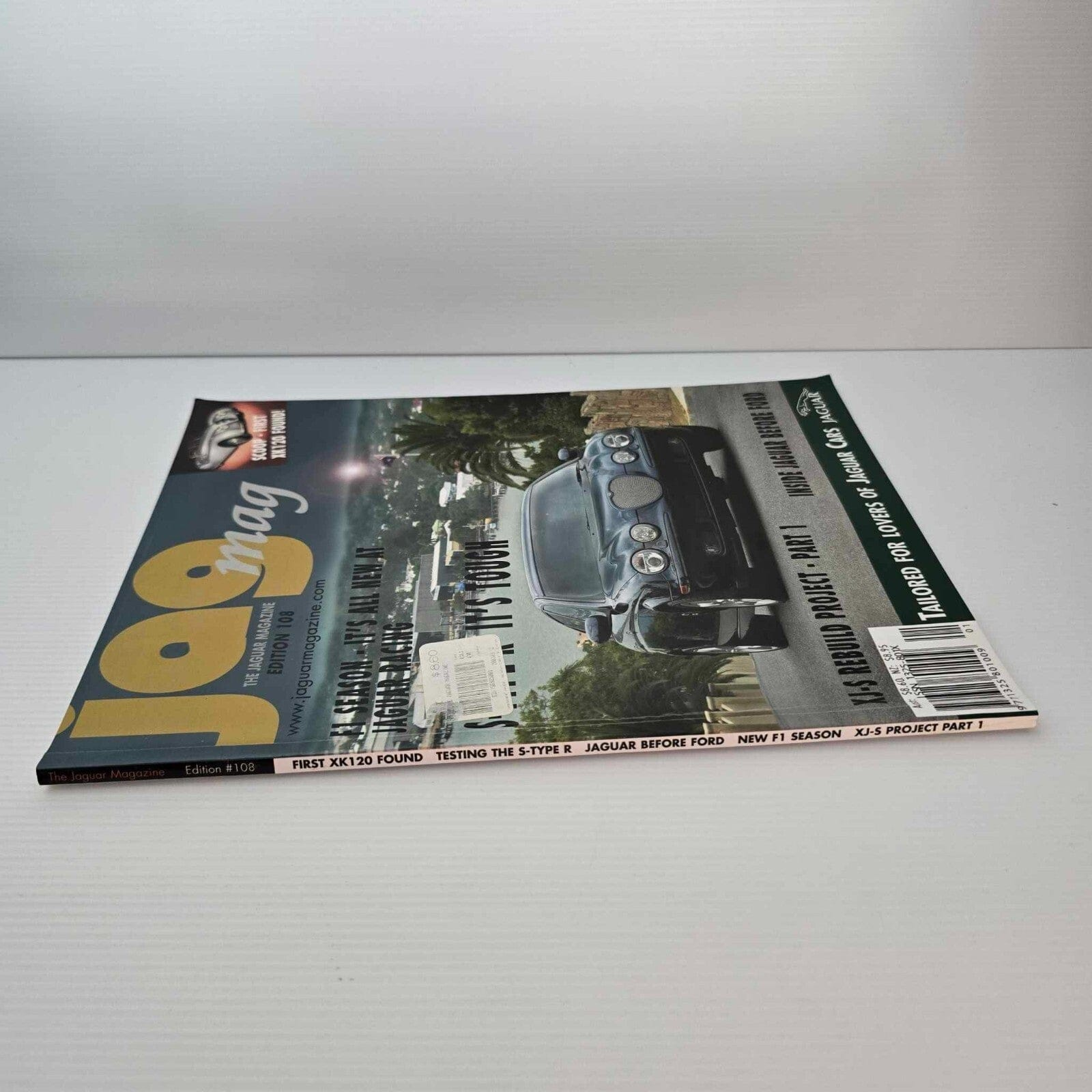 Alona.com.au Jaguar Magazine Issue No 108 - F1 Racing Season - XK120 - XJ-S Rebuild Project