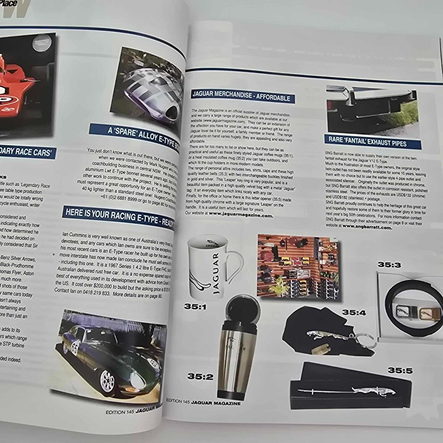 Alona.com.au Jaguar Magazine Issue No 145 MK1 - New XJ - 1952 Le Mans - 2010 Extravaganza