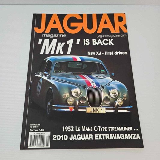 Alona.com.au Jaguar Magazine Issue No 145 MK1 - New XJ - 1952 Le Mans - 2010 Extravaganza