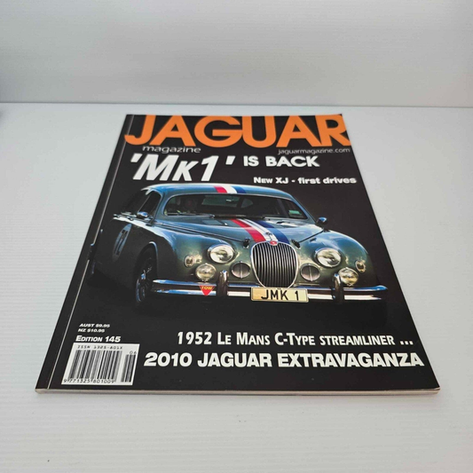 Alona.com.au Jaguar Magazine Issue No 145 MK1 - New XJ - 1952 Le Mans - 2010 Extravaganza