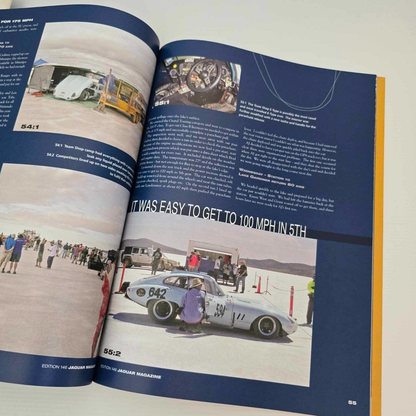 Alona.com.au Jaguar Magazine Issue No 146 Salt Lake E-Type - New XJ - Le Mans with XK-R