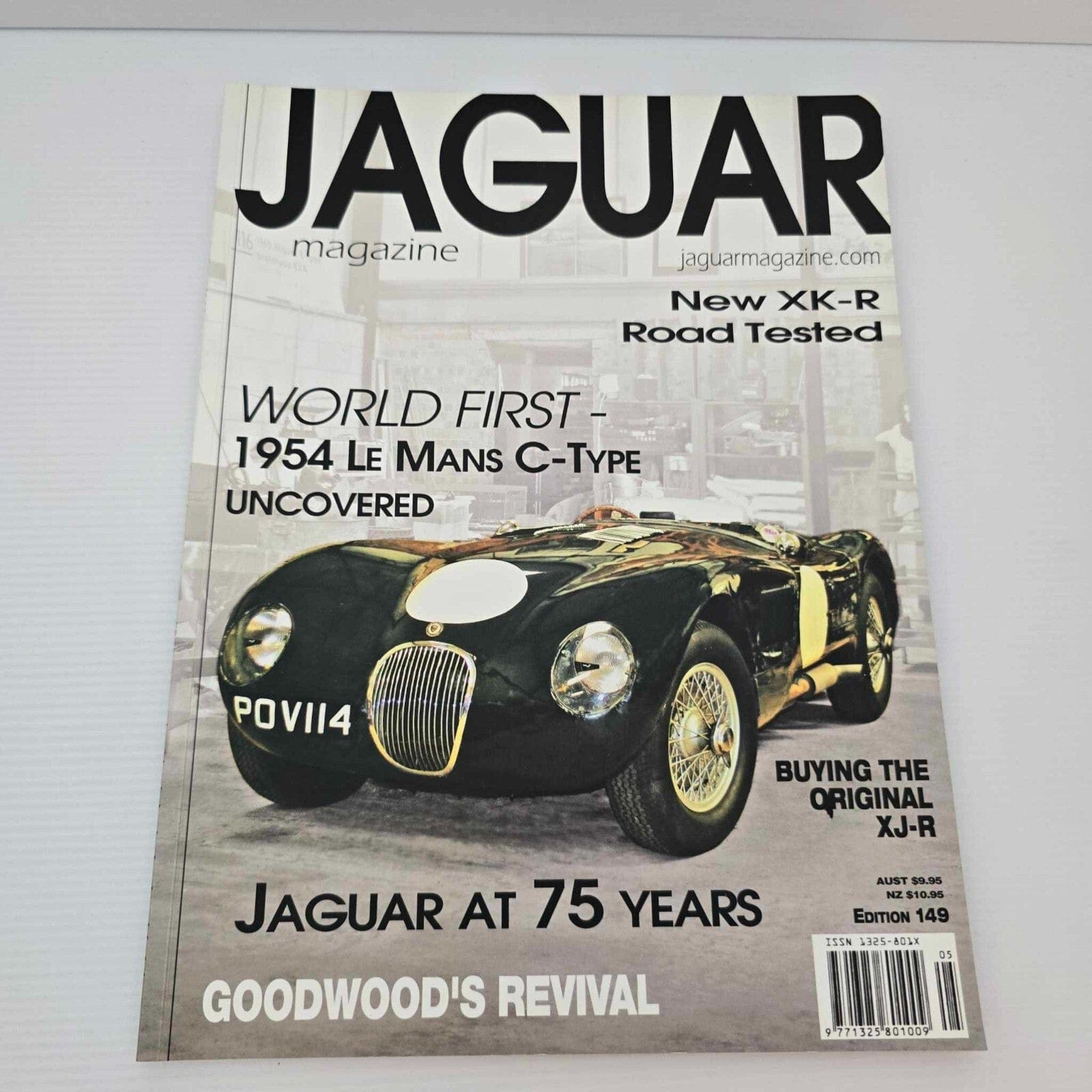 Alona.com.au Jaguar Magazine Issue No 149 World First - 1954 Le Mans C-Type Uncovered - XJ-R