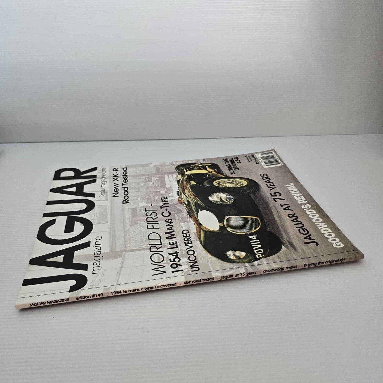 Alona.com.au Jaguar Magazine Issue No 149 World First - 1954 Le Mans C-Type Uncovered - XJ-R