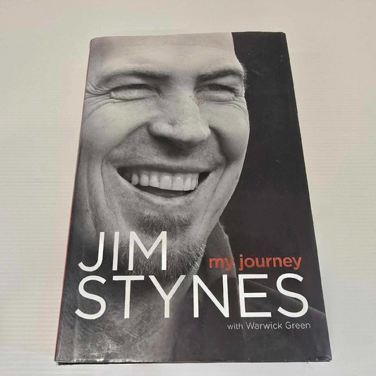 Alona.com.au Jim Stynes My Journey with Warwick Green, Hardcover (Dust cover) 2012