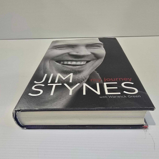 Alona.com.au Jim Stynes My Journey with Warwick Green, Hardcover (Dust cover) 2012
