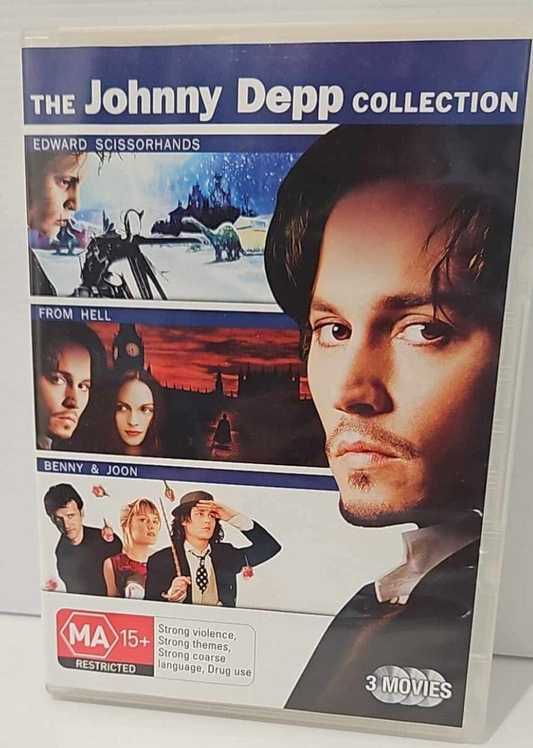 Alona.com.au Johnny Depp Benny & Joon / Edward Scissorhands / From Hell (Box Set, DVD, 2010)