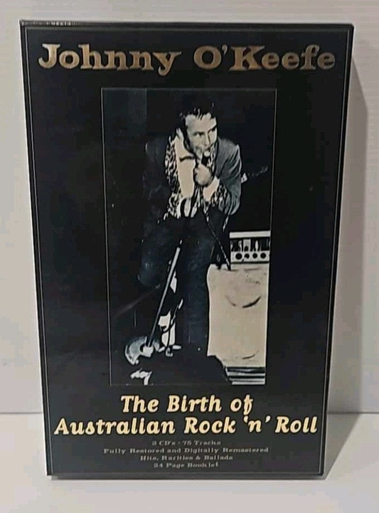 Alona.com.au Johnny O'Keefe – The Birth of Australian Rock'n'Roll  3 CD BOX SET