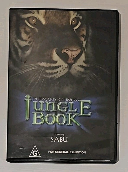 Alona.com.au JUNGLE BOOK Rudyard Kipling DVD R4 Sabu Cult Classic Book
