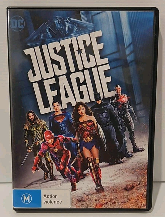 Alona.com.au Justice League (DVD 2017) Region 4 Action, Adventure, Fantasy, Science-Fiction A