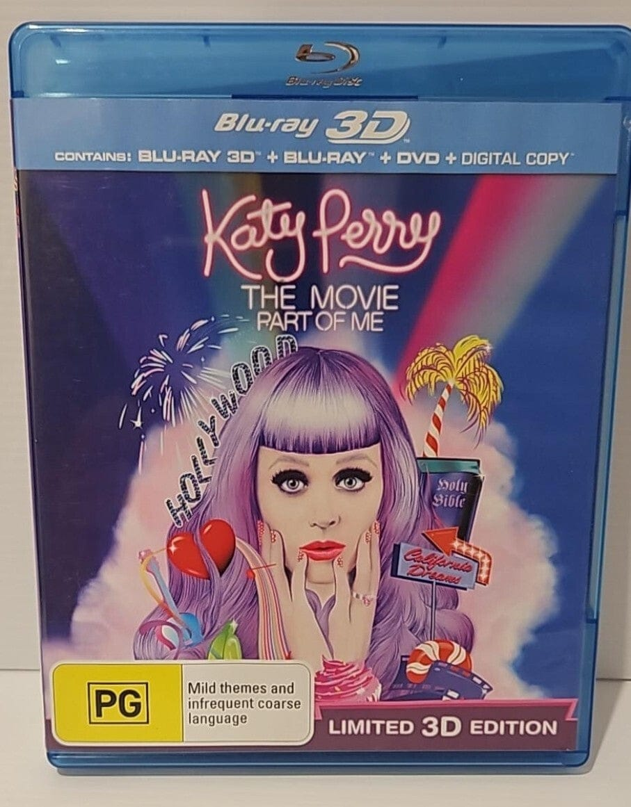 Alona.com.au KATY PERRY, THE MOVIE PART OF ME. BLU-RAY 3D - BLU-RAY - DVD