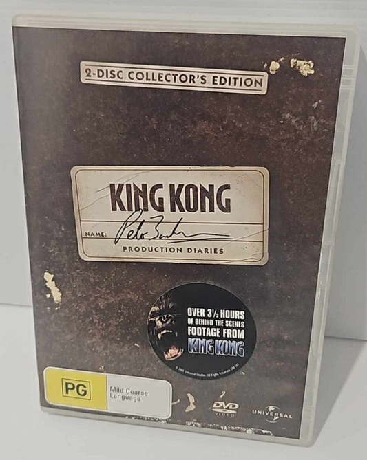 Alona.com.au King Kong: Production Diaries 2005 DVD 2-Disc Collector's Edition