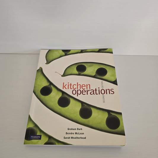 Alona.com.au Kitchen Operations 2nd Ed The Professional Cooks Book By Dark McLean Weatherhead