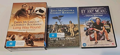 Alona.com.au LONG WAY DOWN ROUND ANY MEANS RACE TO DAKAR EWAN MCGREGOR CHARLEY BOORMAN