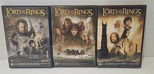 Alona.com.au Lord Of The Rings (DVD, 2002) Trilogy Set PAL Region 4 FREE POST