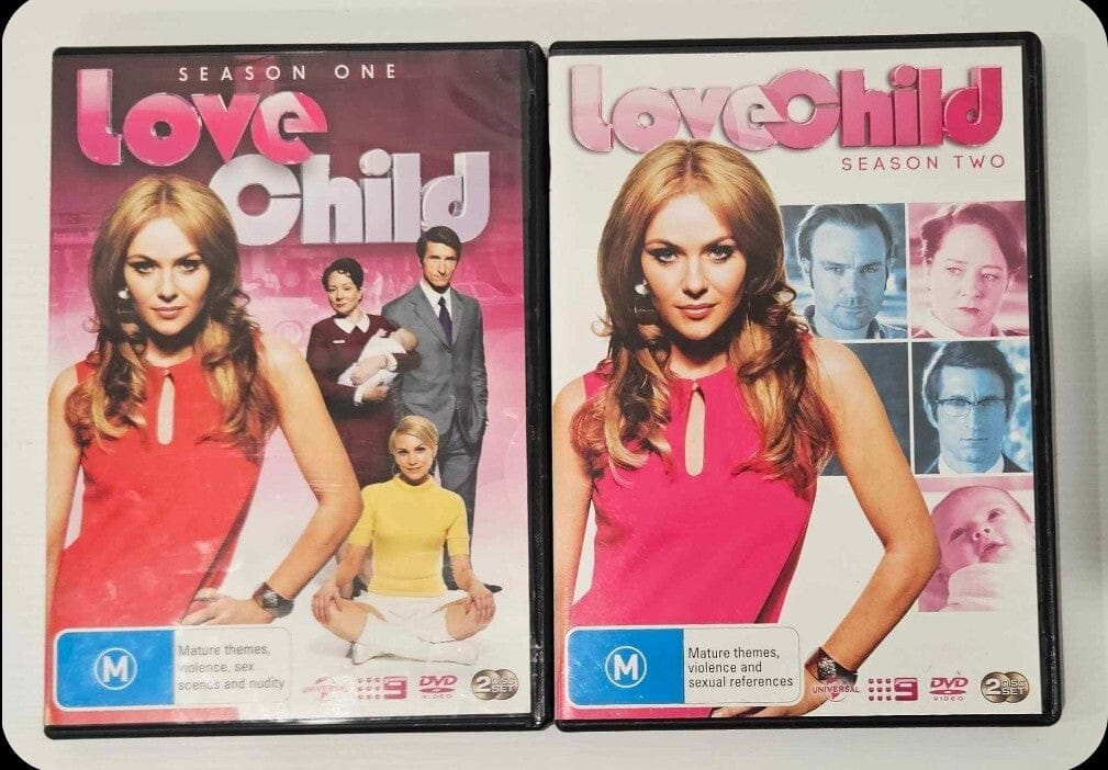 Alona.com.au Love Child TV Drama Season 1, 2 DVD, 2016 PAL Region 4 TV Show