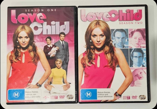Alona.com.au Love Child TV Drama Season 1, 2 DVD, 2016 PAL Region 4 TV Show
