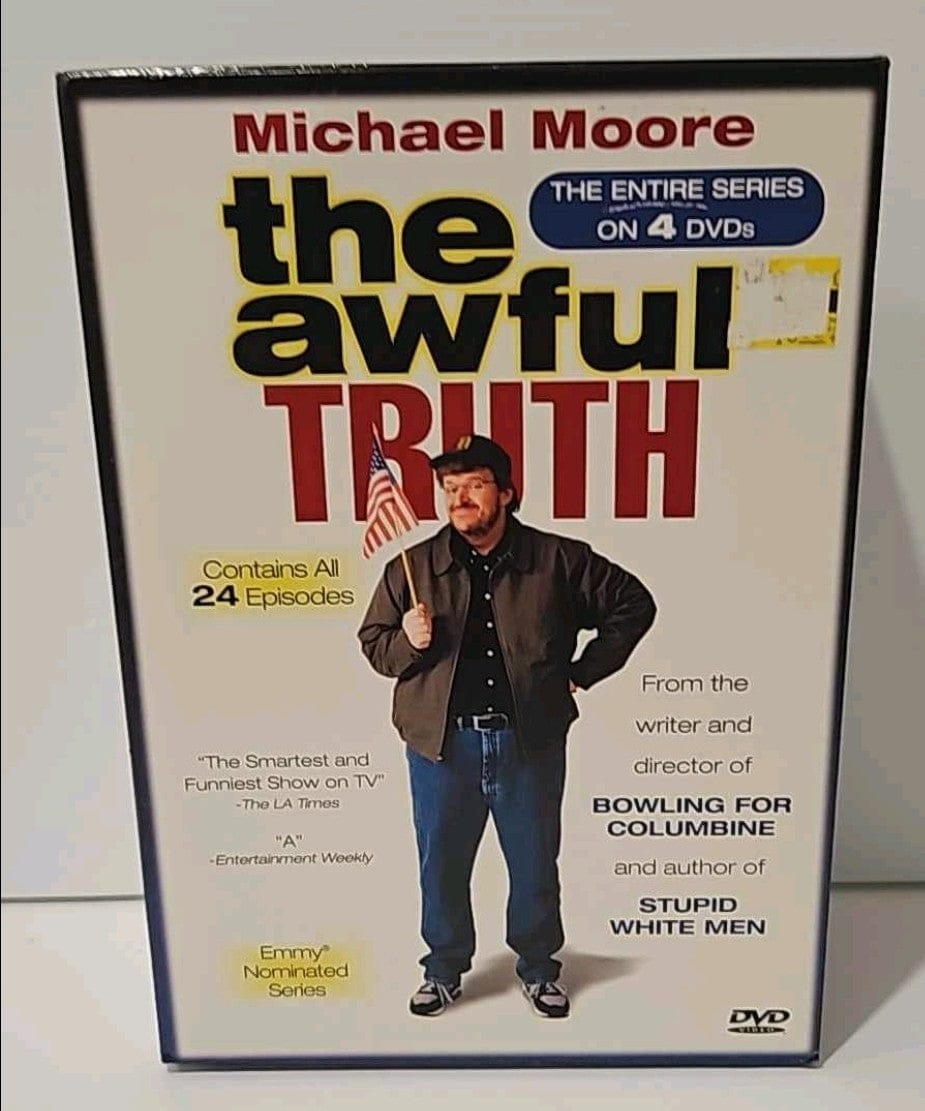 Alona.com.au Michael Moore:The Awful Truth - Entire Series (2003, 4-DVD Set)
