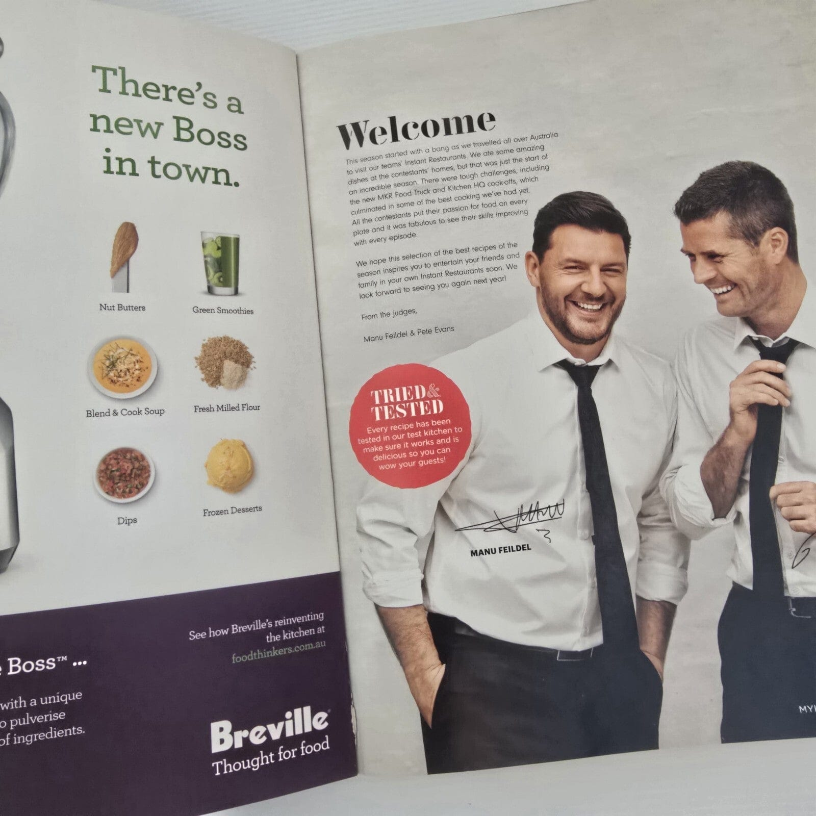 Alona.com.au MKR The Cookbook No. 4 100+ Best Recipes From TV Hit Show - 15+ Restaurant Ideas